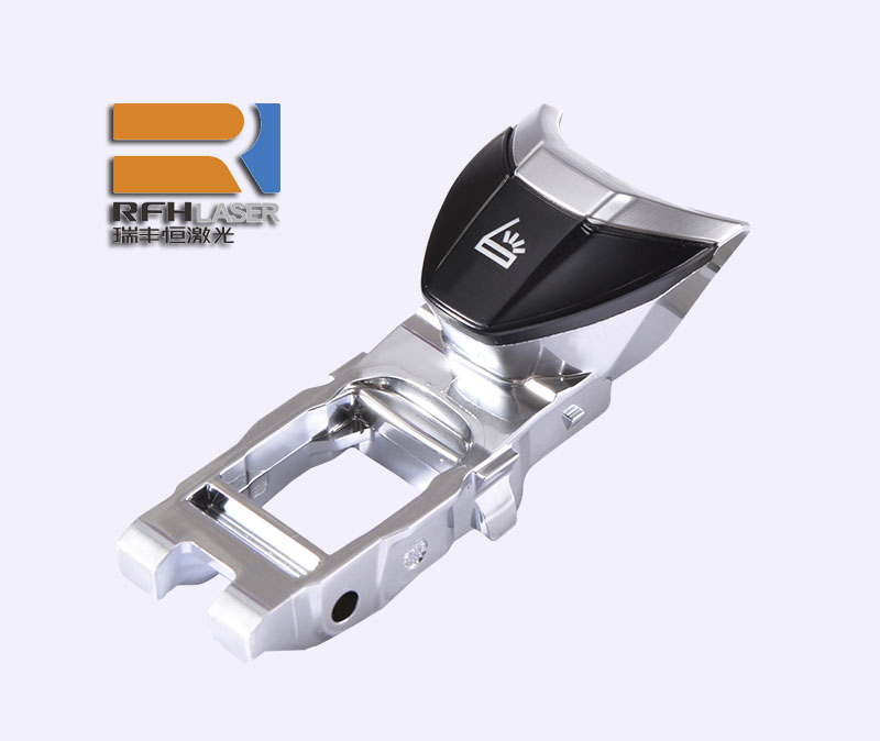 UV DPSS laser marking on the surface of Hard-Shell Mobile phones Case